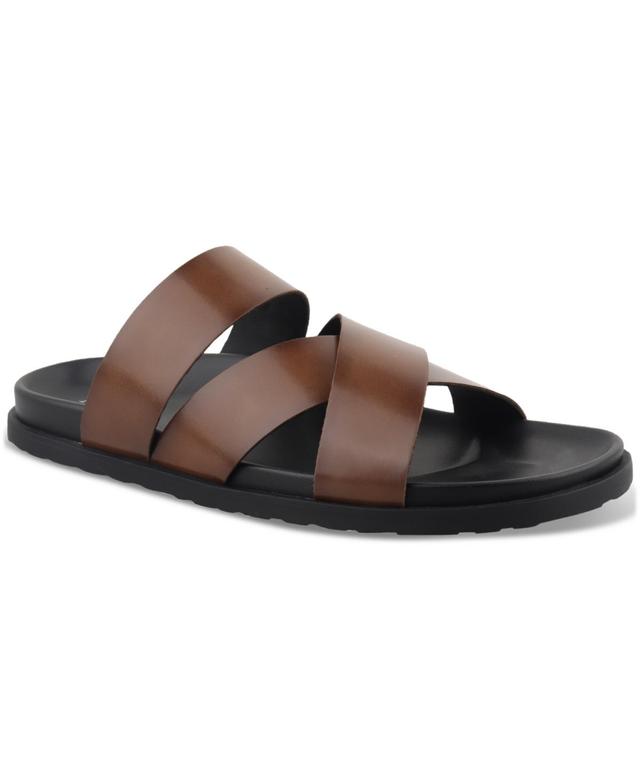 Alfani Mens Santiago Slip-On Strap Sandals, Created for Macys Product Image