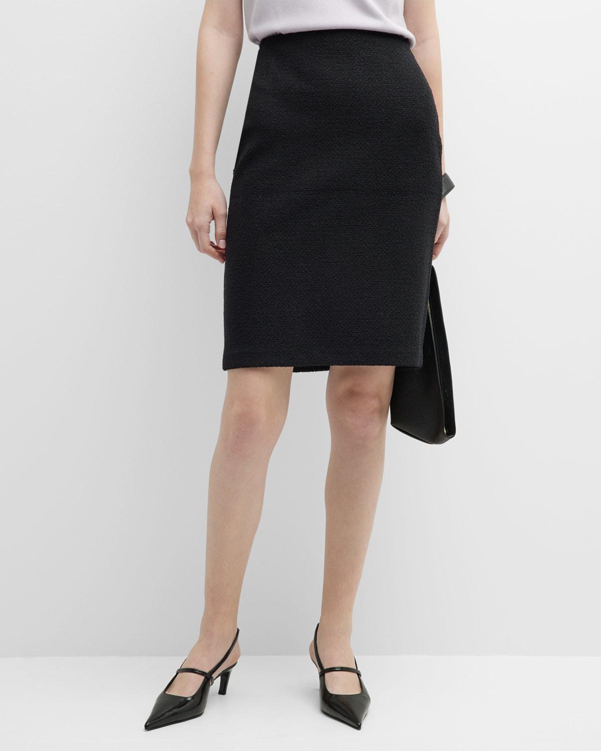 St. John Collection Comact Boucl Knit Skirt Product Image