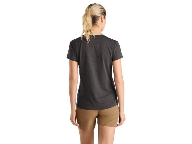 Arc'teryx Taema Crew Short Sleeve (Bliss Heather) Women's Clothing Product Image