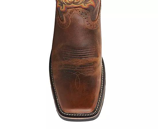 Justin Mens Driller Western Work Boot Product Image