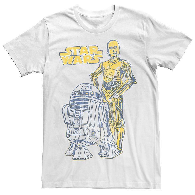 Mens Star Wars Oversized Droid Friends Tee Product Image