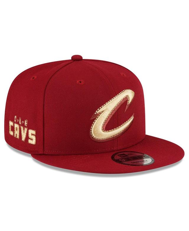 Mens New Era Wine Cleveland Cavaliers 2023/24 City Edition Alternate 9FIFTY Snapback Adjustable Hat Product Image