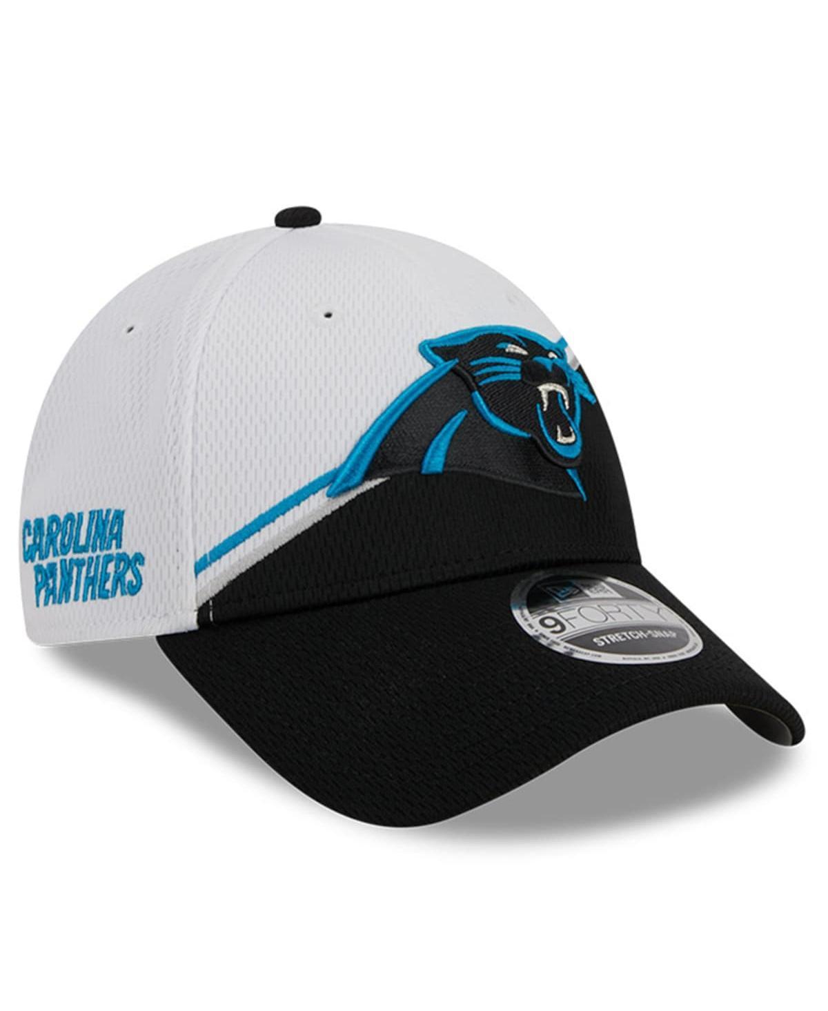 Mens New Era White Carolina Panthers 2023 Sideline 9FORTY Adjustable Hat - White Product Image