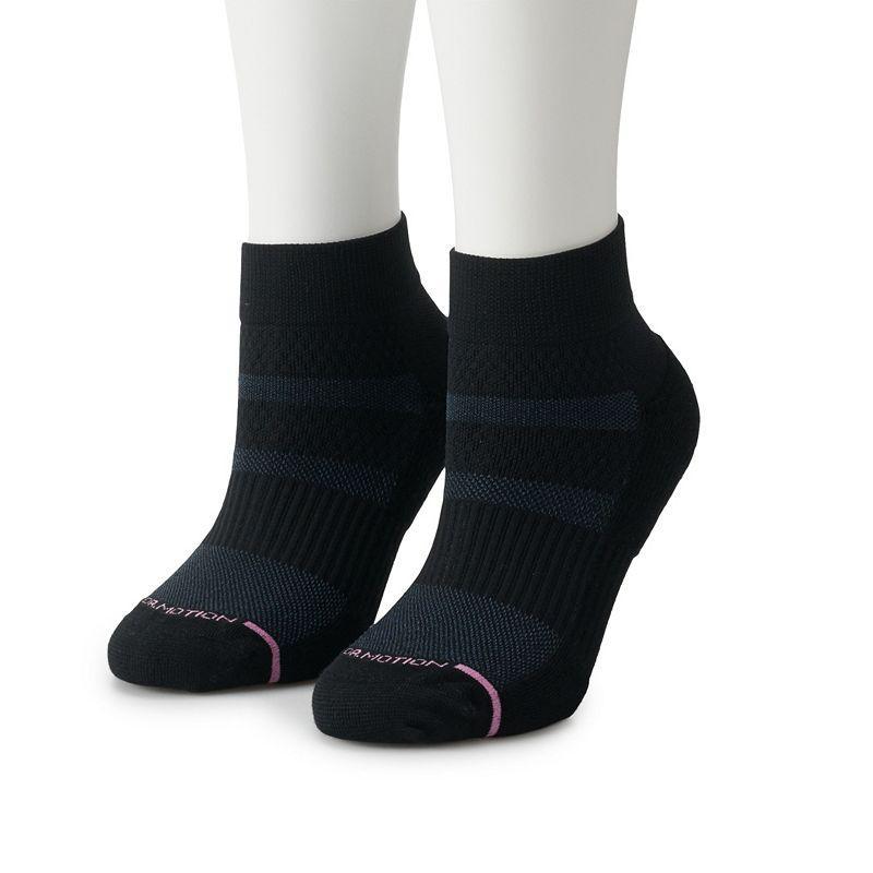 Womens Dr. Motion Everyday Compression Quarter Socks Product Image