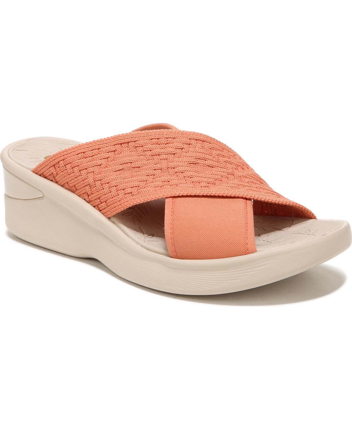 BZees Crisscross Wedge Sandal Product Image