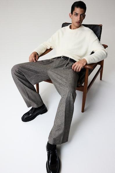 Regular Fit Fine-Knit Sweater Product Image