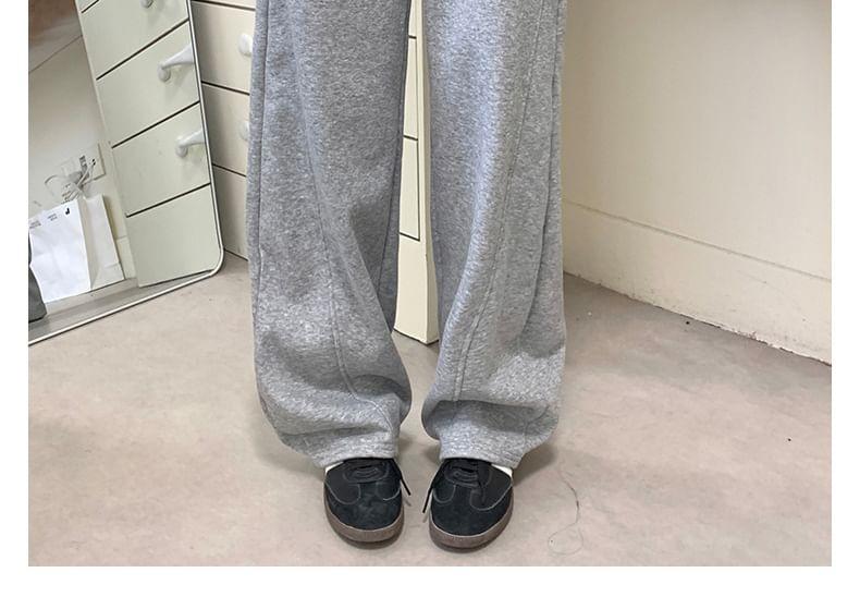 High Rise Wide Leg Sweatpants Product Image