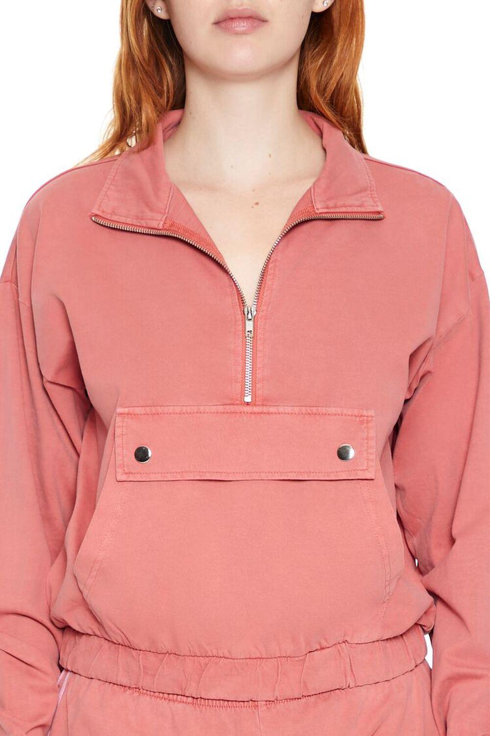 Half-Zip Anorak Jacket | Forever 21 Product Image