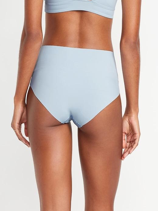 High-Waisted No-Show Brief Underwear Product Image