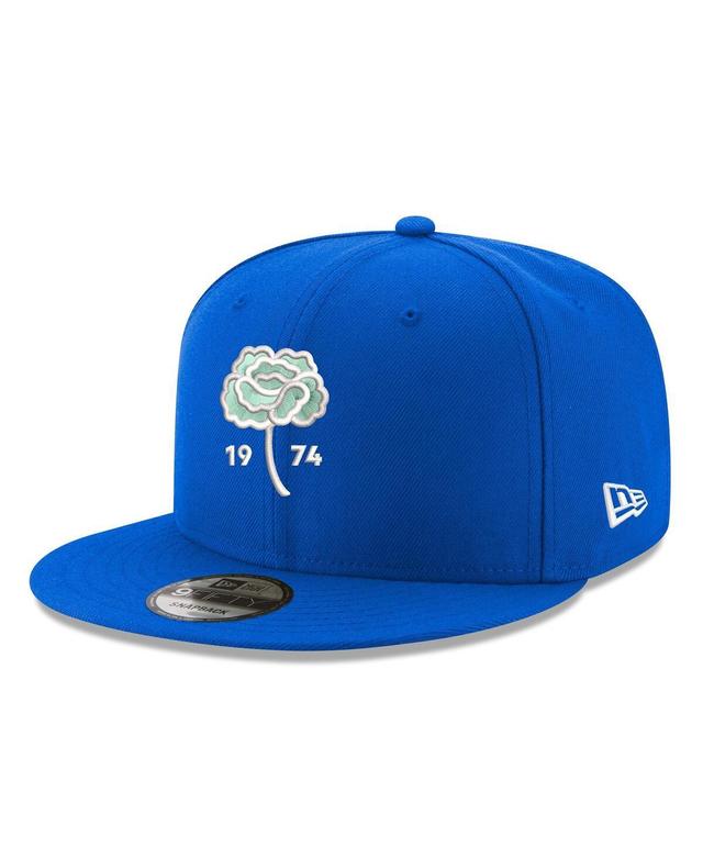 Mens New Era Blue Seattle Sounders Fc Carnation 9FIFTY Snapback Hat Product Image