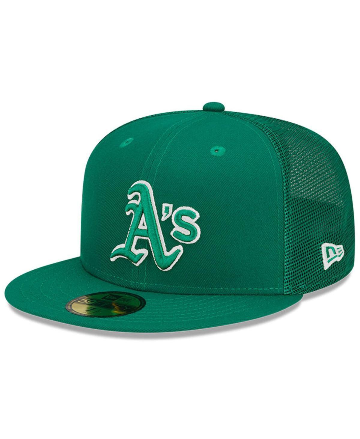 Mens Green Oakland Athletics 2022 St. Patricks Day On-Field 59FIFTY Fitted Hat Product Image