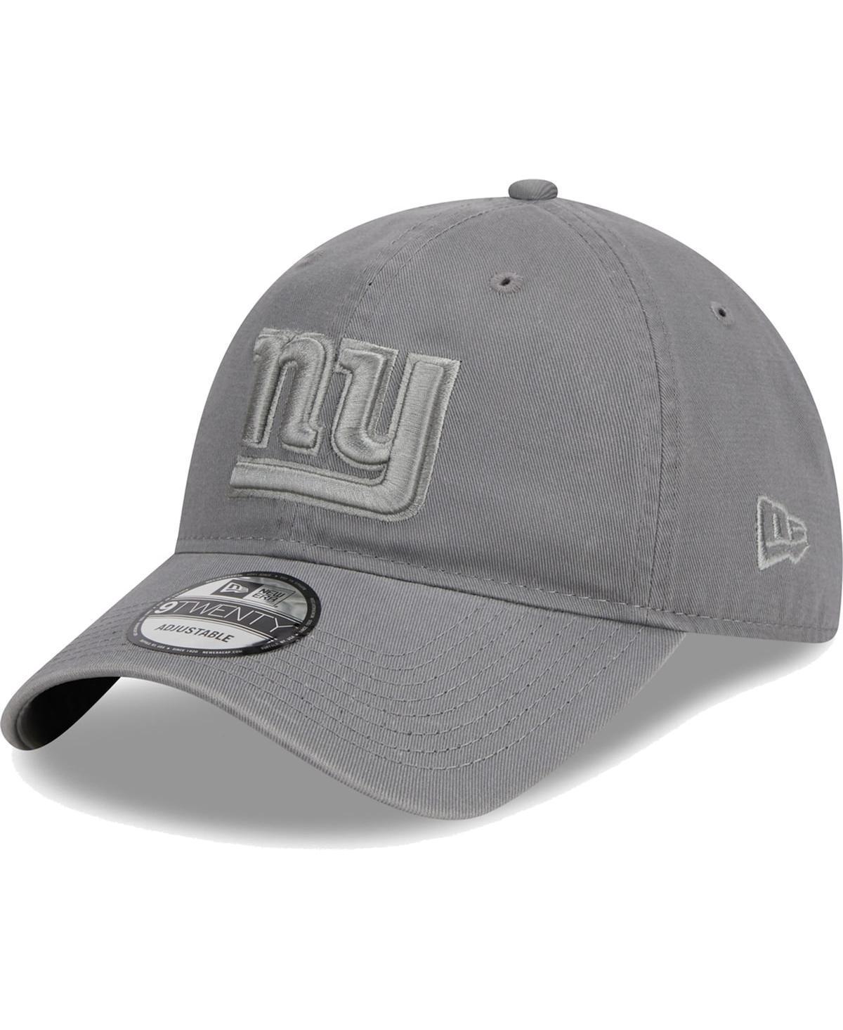 Mens New Era Gray New York Giants Color Pack 9TWENTY Adjustable Hat Product Image