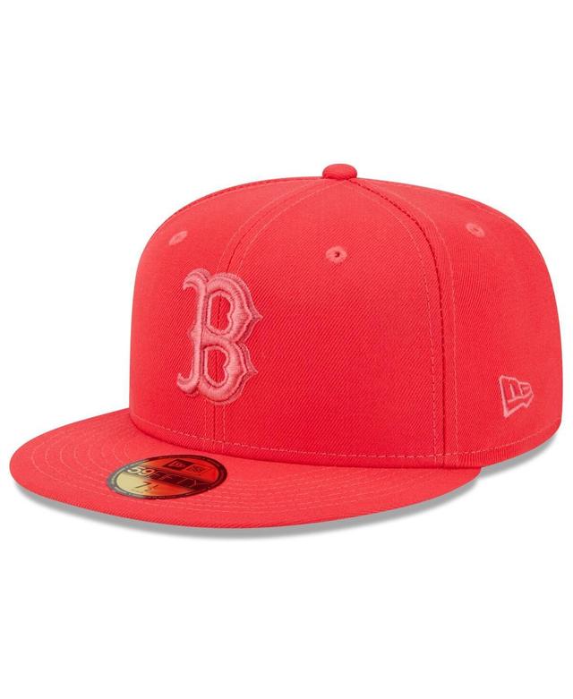 Mens New Era Red Boston Red Sox 2023 Spring Color Basic 59FIFTY Fitted Hat Product Image