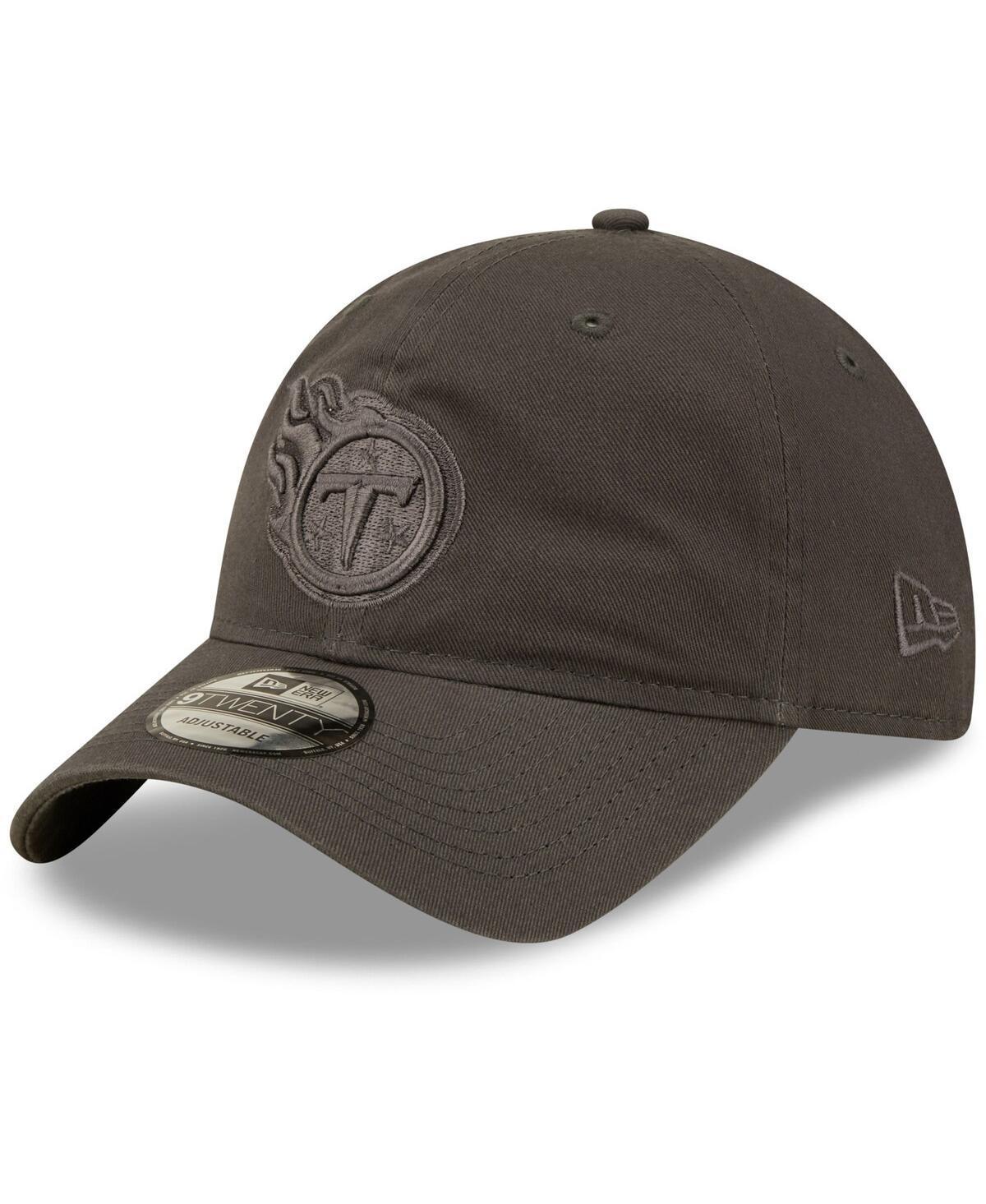 Mens New Era Graphite Tennessee Titans Core Classic 2.0 Tonal 9TWENTY Adjustable Hat Product Image