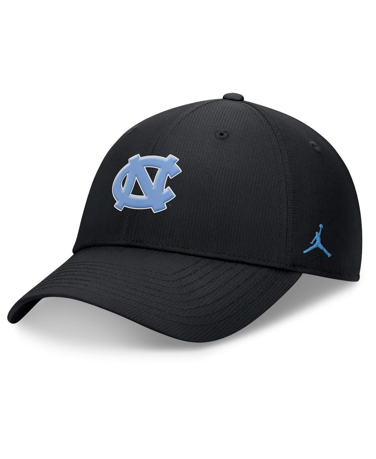 Jordan Mens Black North Carolina Tar Heels 2024 On-Field Performance Adjustable Hat Product Image