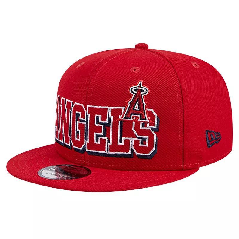 Mens New Era Los Angeles Angels Game Day Bold 9FIFTY Snapback Hat Product Image