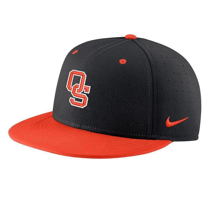 Mens Nike Oklahoma State Cowboys Aero True Baseball Performance Fitted Hat Product Image