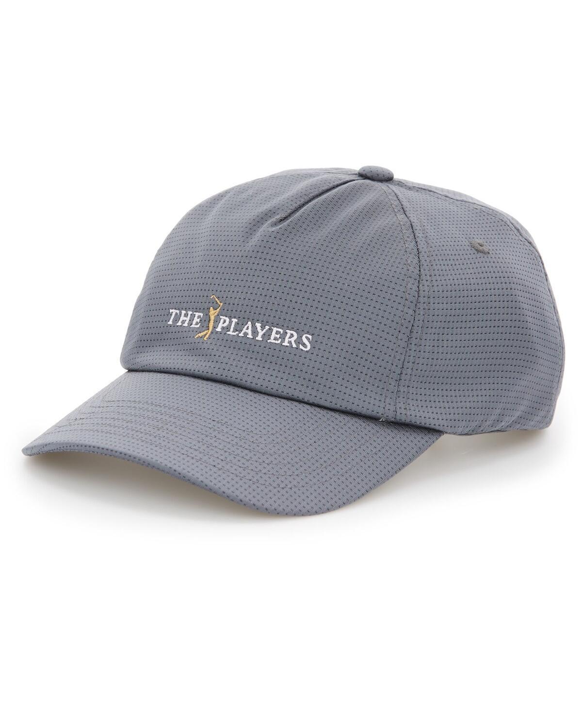 Mens Pga Tour Gray The Players Mesh Adjustable Hat Product Image