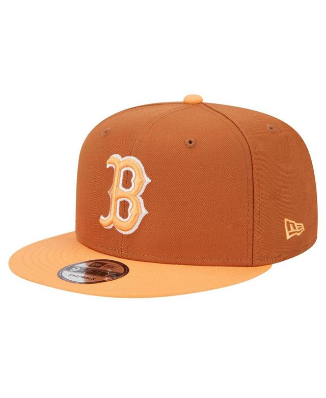 Mens New Era Boston Red Sox Spring Color Two-Tone 9FIFTY Snapback Hat Product Image