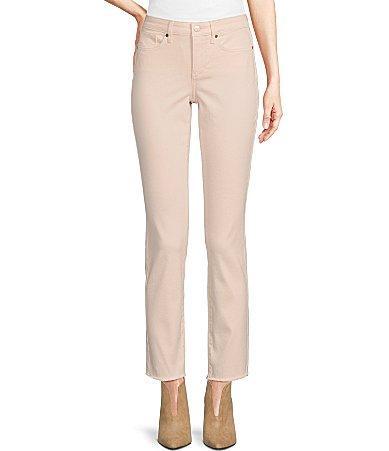 Nydj Sheri Frayed High Rise Ankle Skinny Jeans Product Image