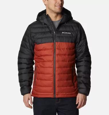 Columbia Men s Powder Lite Hooded Insulated Jacket - Tall- Product Image