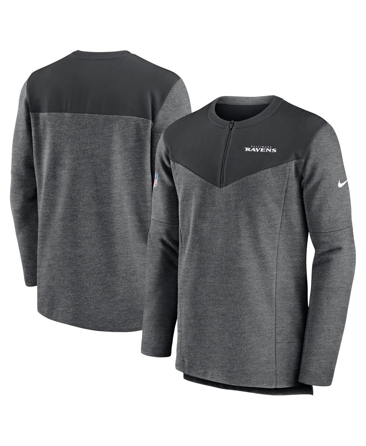 Nike Mens Green Green Bay Packers Sideline Lockup Performance Quarter-Zip Top Product Image