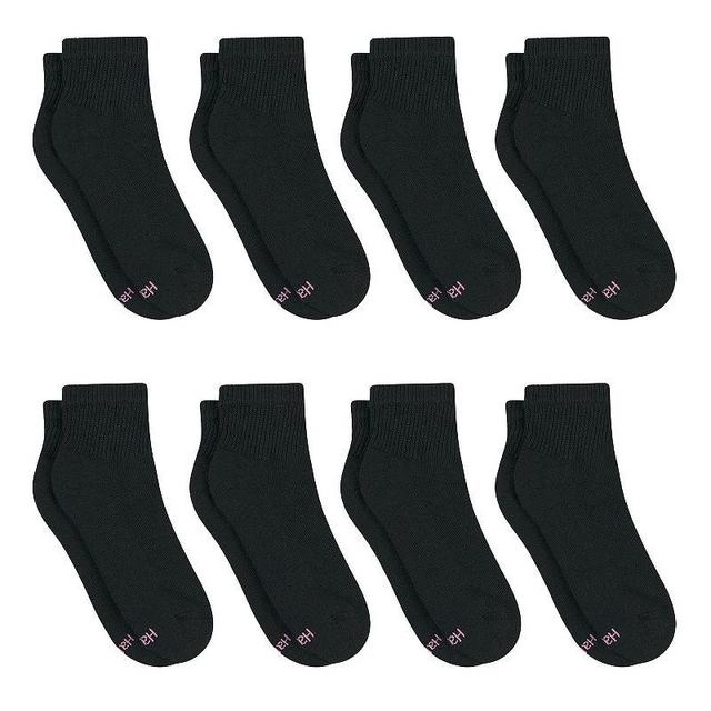 Womens Hanes Ultimate Cool Comfort 8-Pack Cushioned Ankle Socks HWUCA8 Product Image