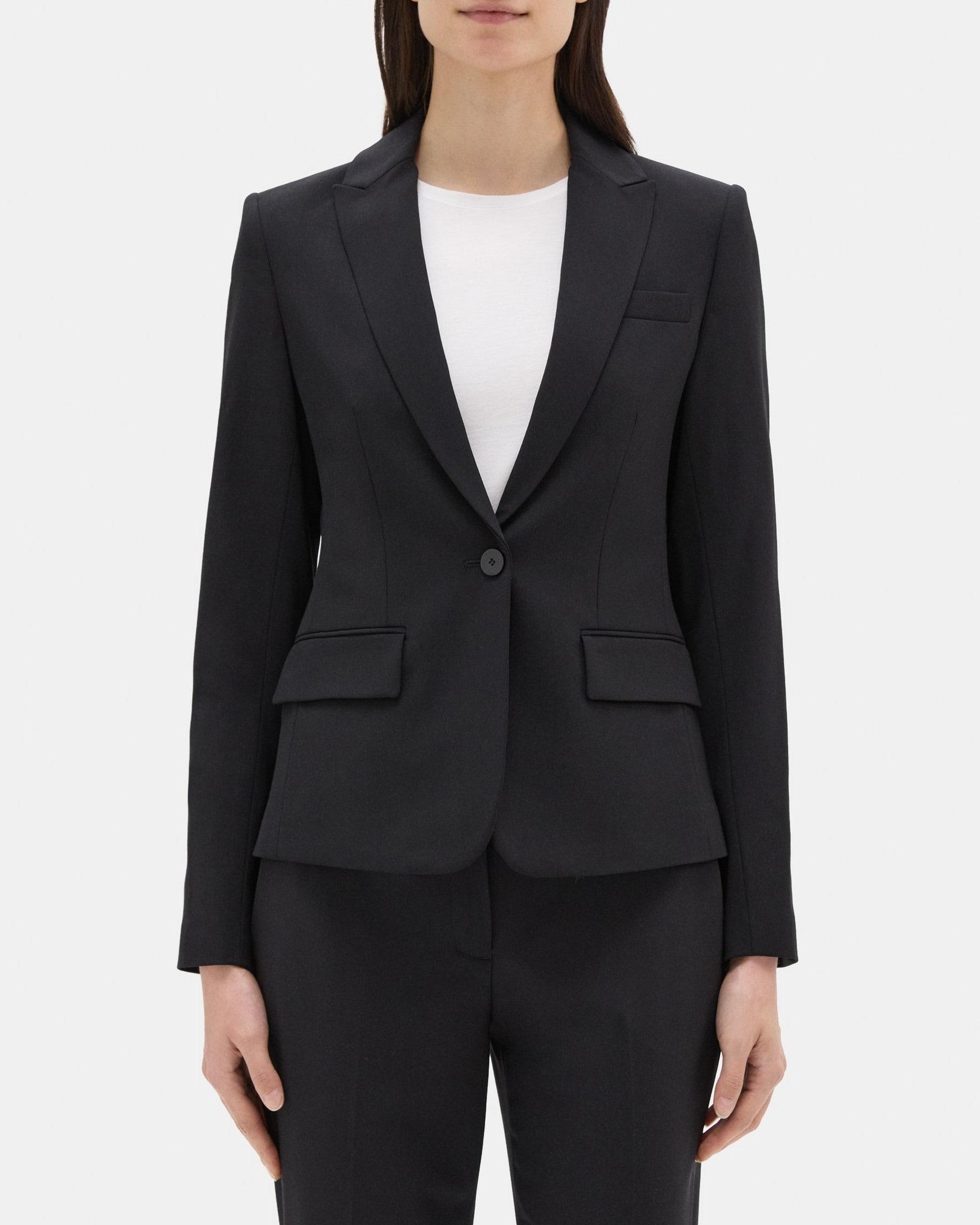 Slim-Fit Blazer in Sevona Stretch Wool Product Image