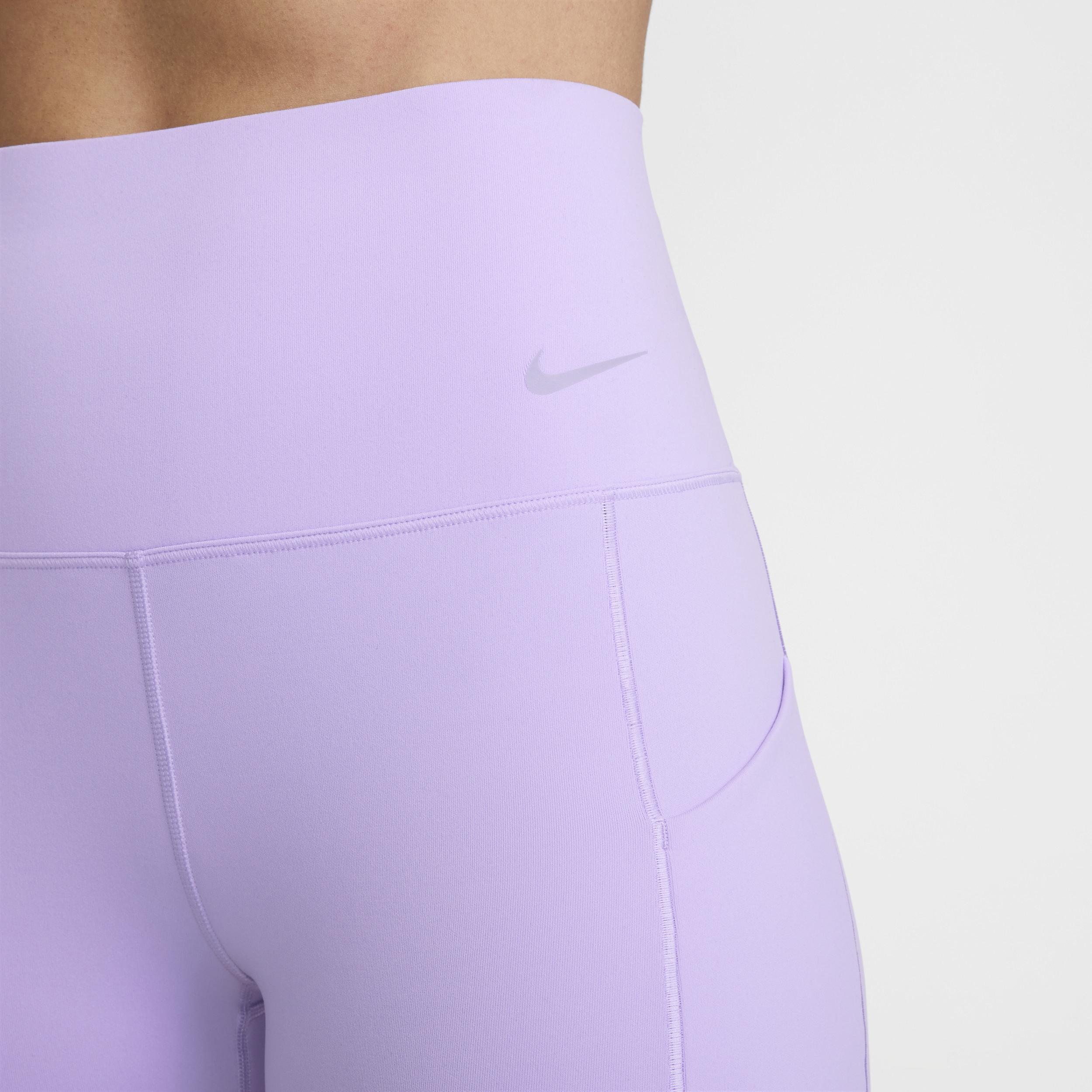 Nike Women's Universa Medium-Support High-Waisted 8" Biker Shorts with Pockets Product Image