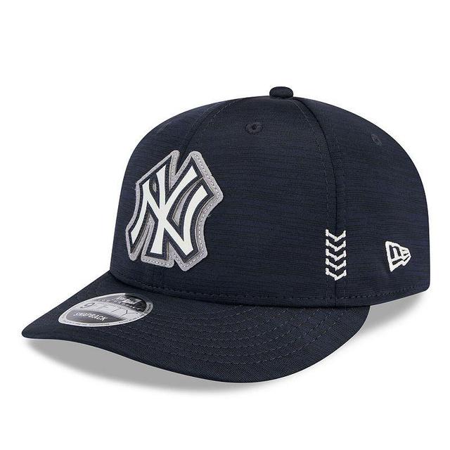 Mens New Era New York Yankees 2024 Clubhouse Low Profile 9FIFTY Snapback Hat, Blue Product Image