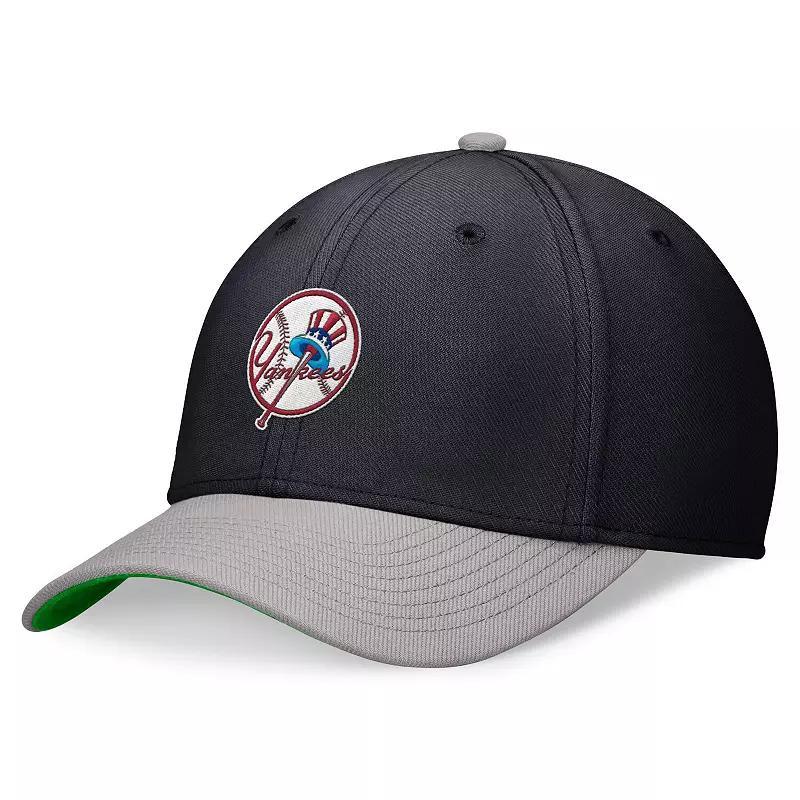 Mens Nike Royal/White Brooklyn Dodgers Cooperstown Collection Rewind Swooshflex Performance Hat Product Image