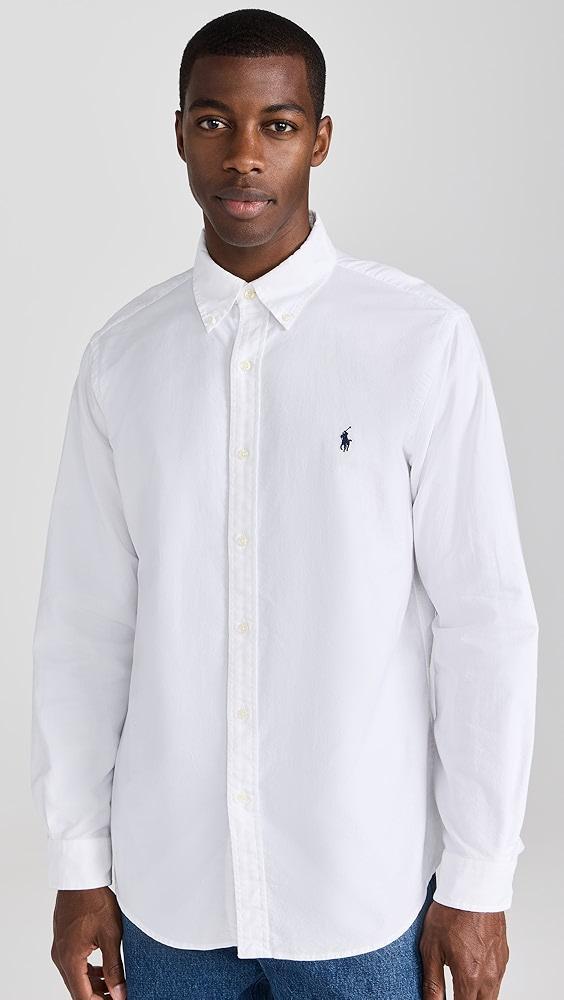 Polo Ralph Lauren Classic Fit Garment Dyed Oxford Shirt | Shopbop Product Image