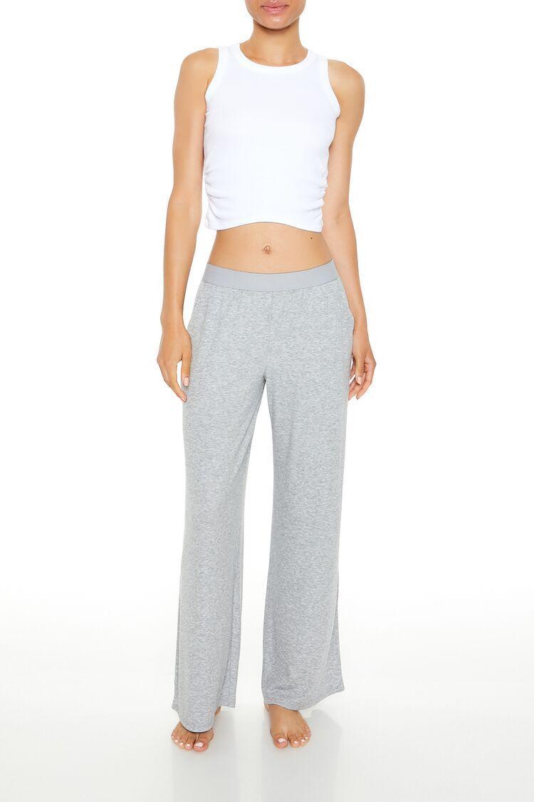 Wide-Leg Pajama Pants | Forever 21 product image