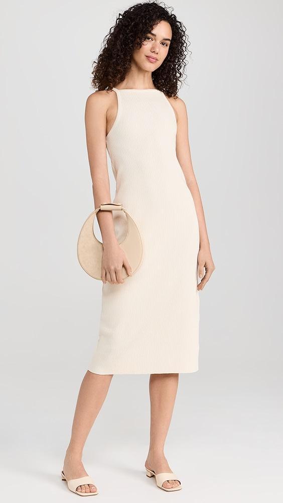 Vince Rib High Neck Tank Dress | Shopbop Product Image