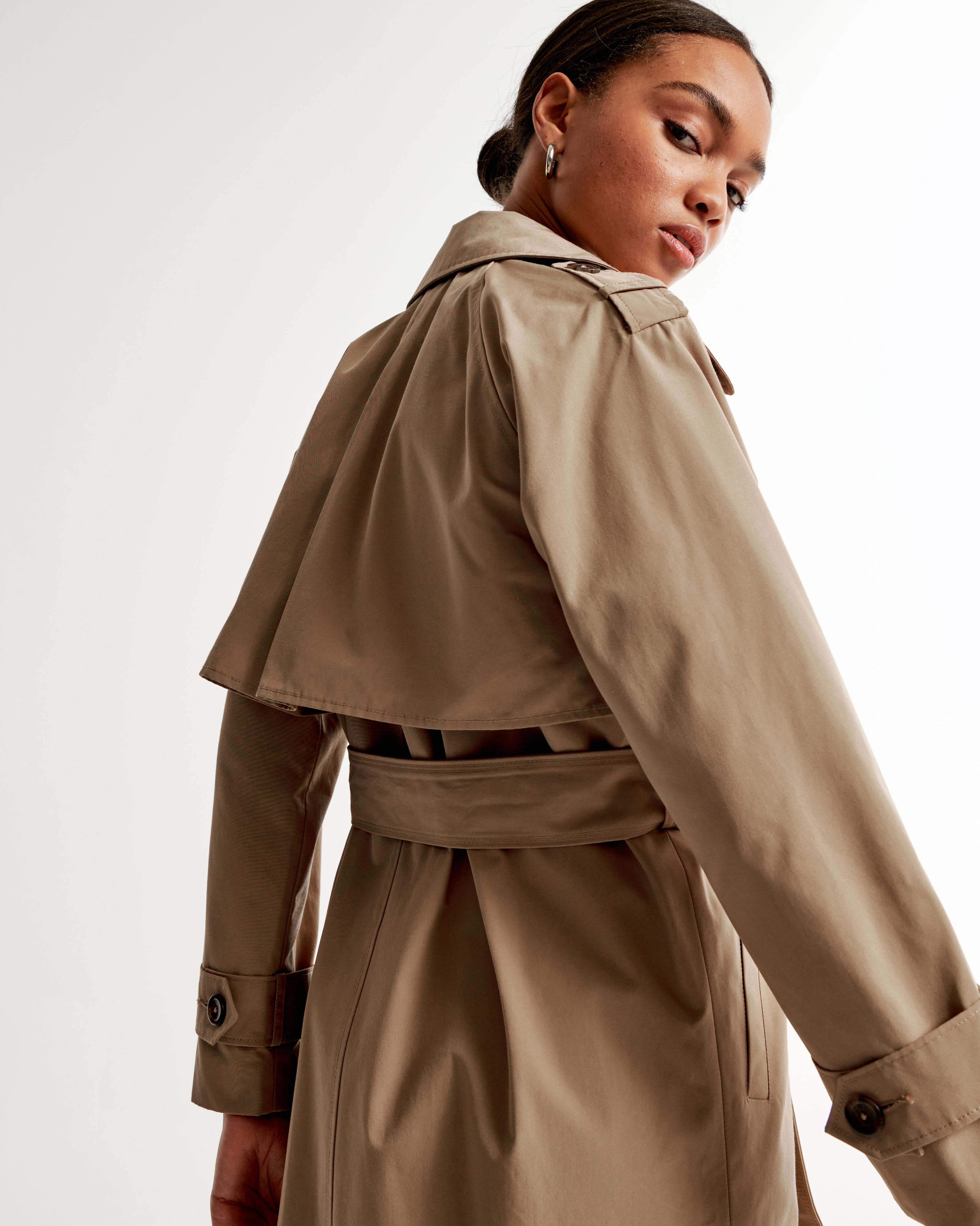 Classic Long Trench Coat Product Image