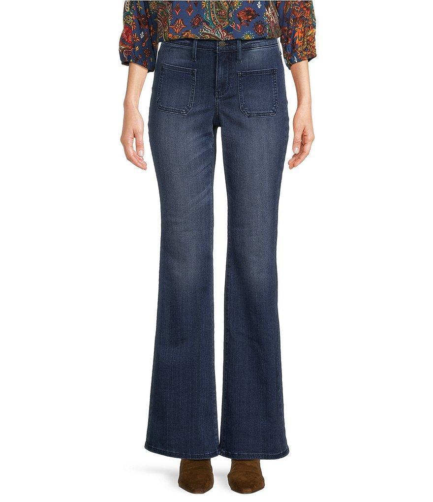 NYDJ Ava Flare Patch Pocket Sure Stretch® Jeans Product Image