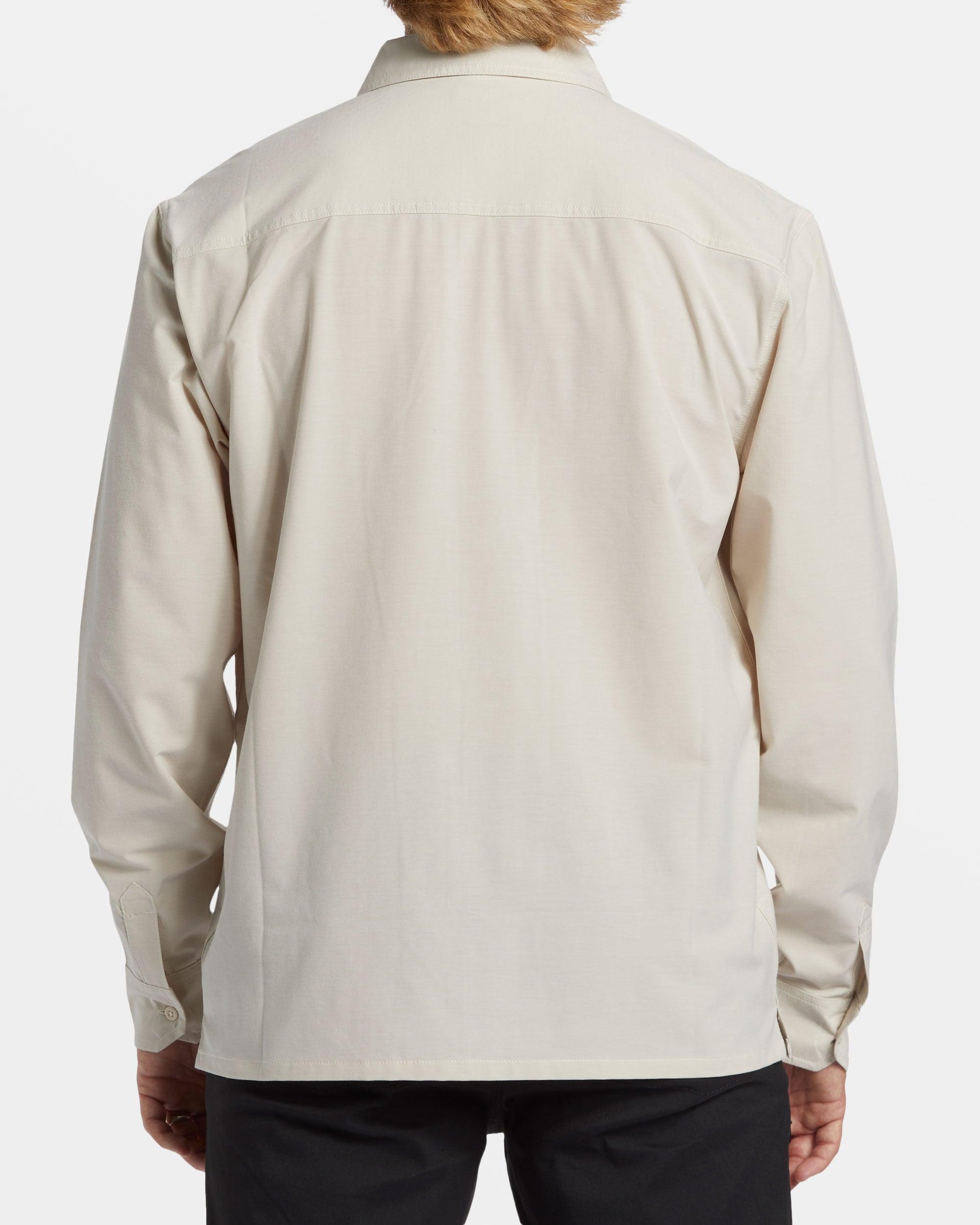 Surftrek Long Sleeve Shirt - Cream Male Product Image