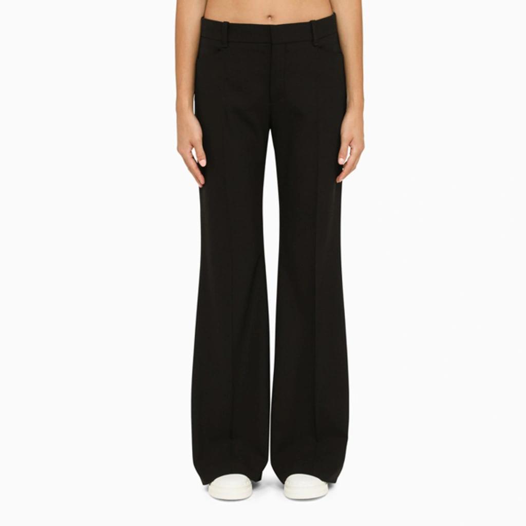 Tailored Flared Trousers In Black Product Image