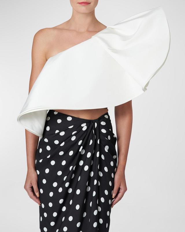 One-Shoulder Ruffle Top Product Image