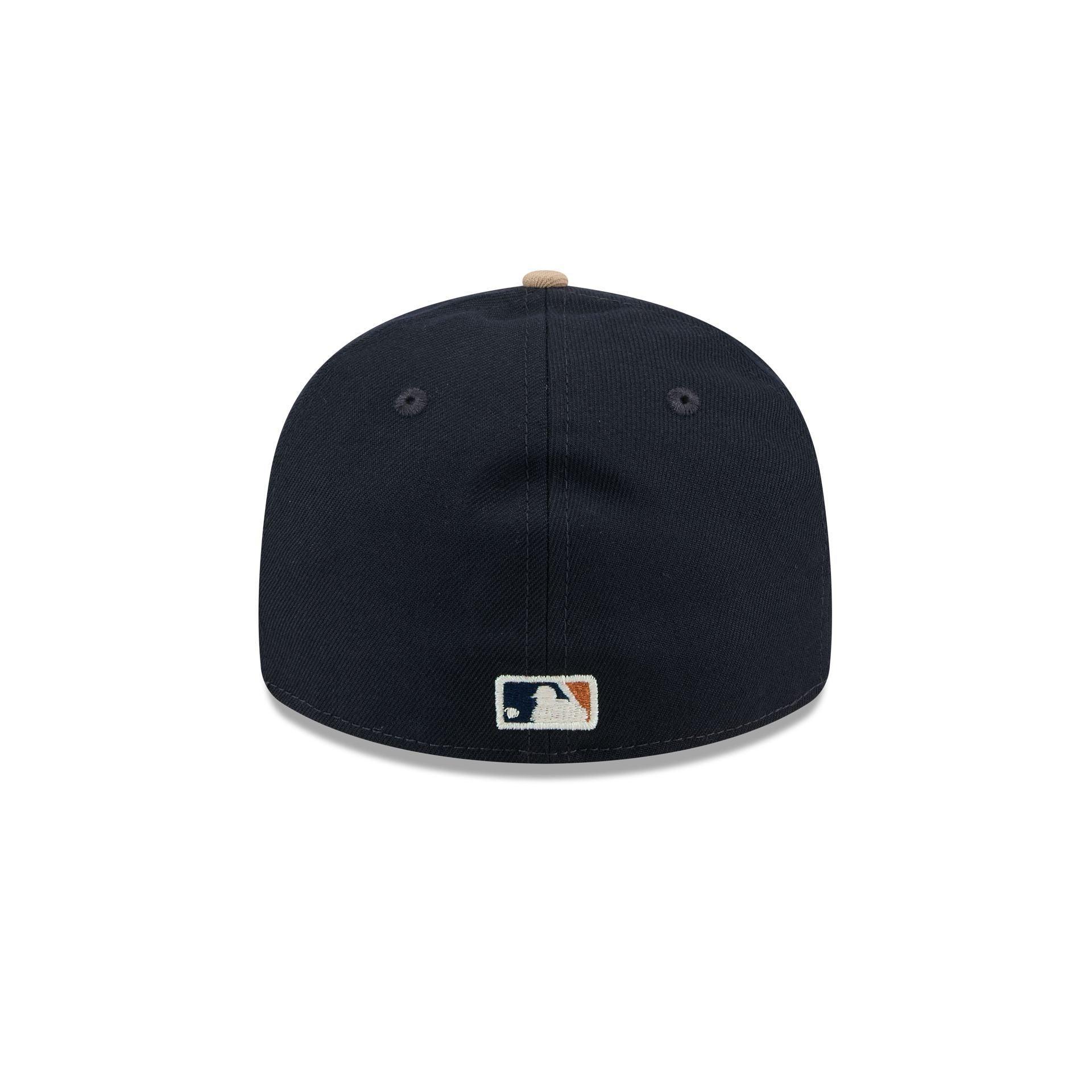 Pittsburgh Pirates Blue Ivory Low Profile 59FIFTY Fitted Hat Male Product Image