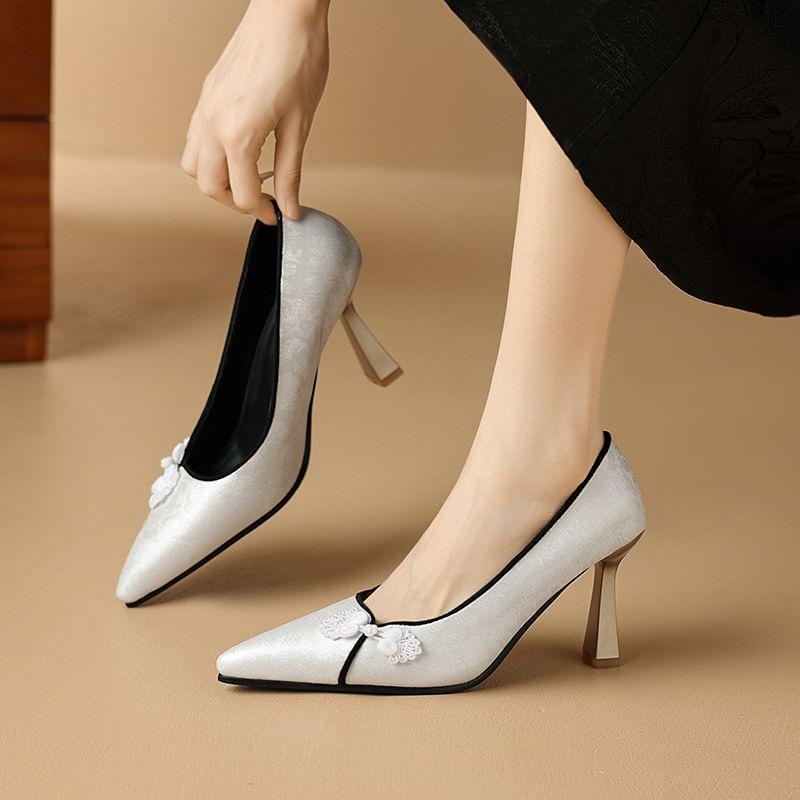 Pointed Toe Stiletto Heel Pumps product image