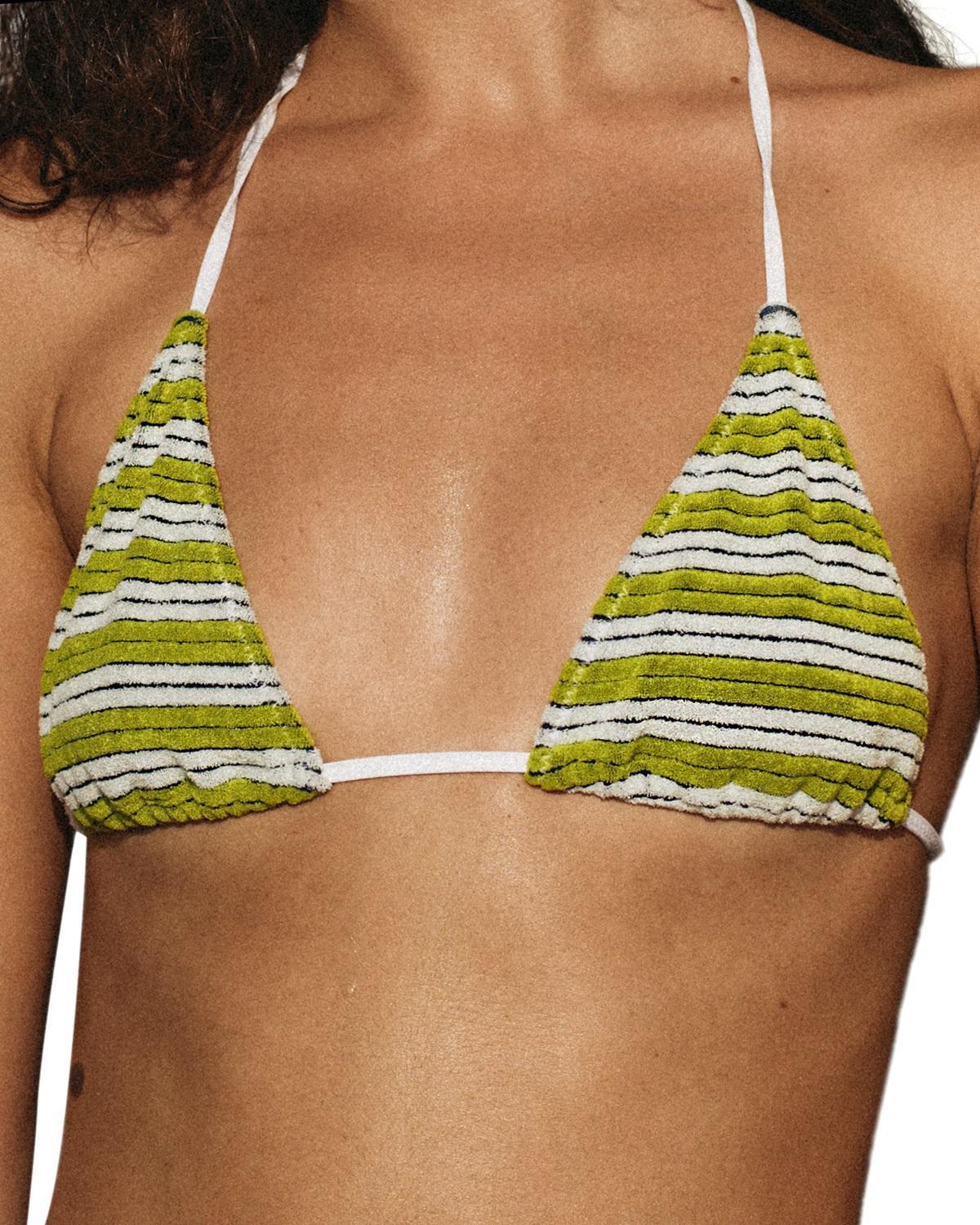 Bright Swimwear Womens Melody Triangle Bikini Top - Product Image