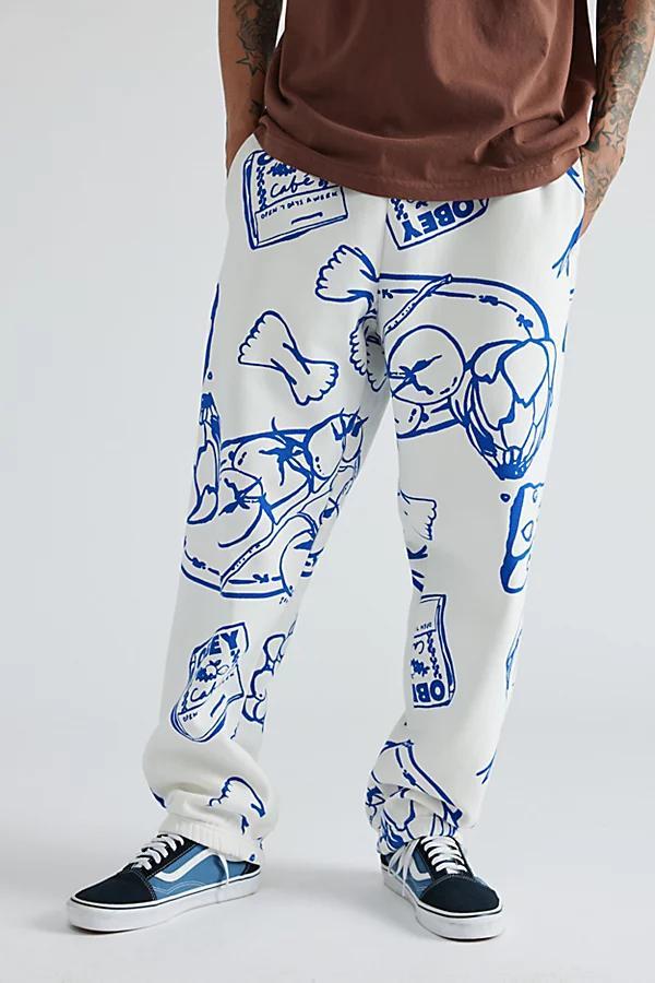 OBEY UO Exclusive Bold Printed Sweatpant Mens at Urban Outfitters Product Image