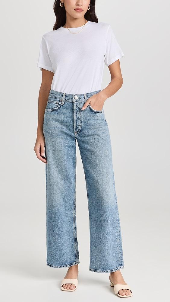 AGOLDE Ren: High Rise Wide Leg Jeans | Shopbop Product Image