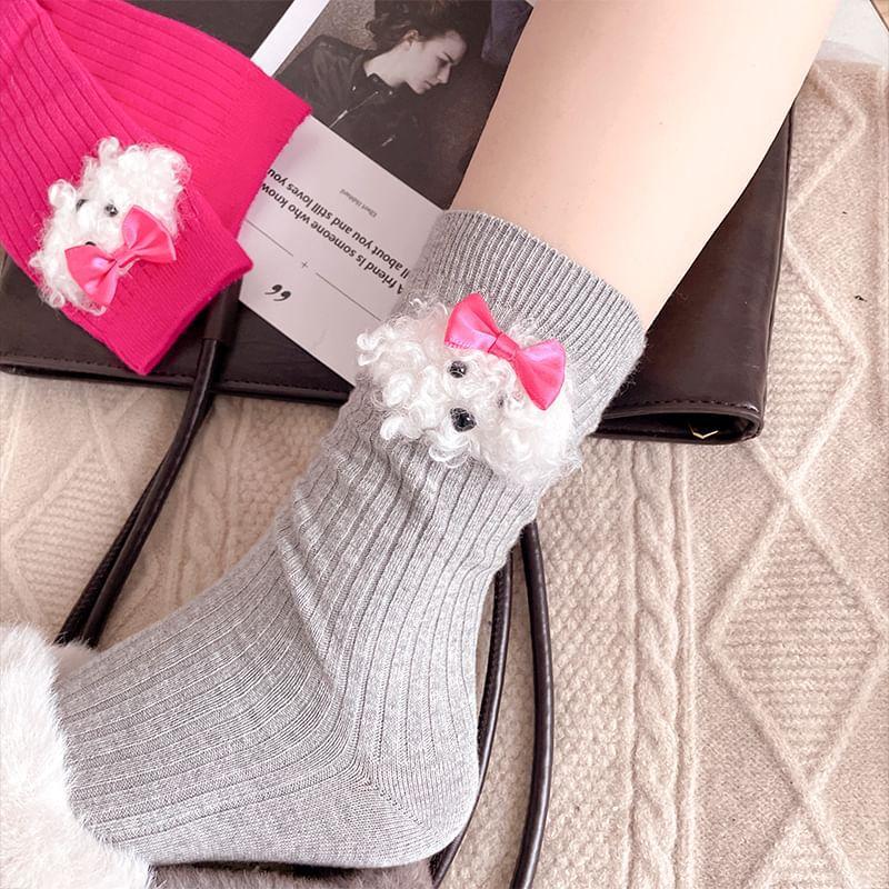 Dog Accent Crew Socks / Set Product Image