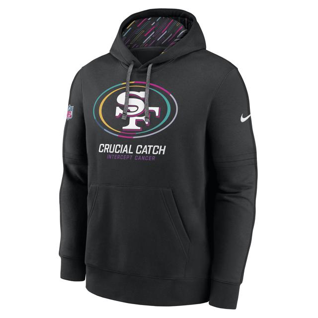 San Francisco 49ers Crucial Catch Club Men's Nike NFL Pullover Hoodie Product Image