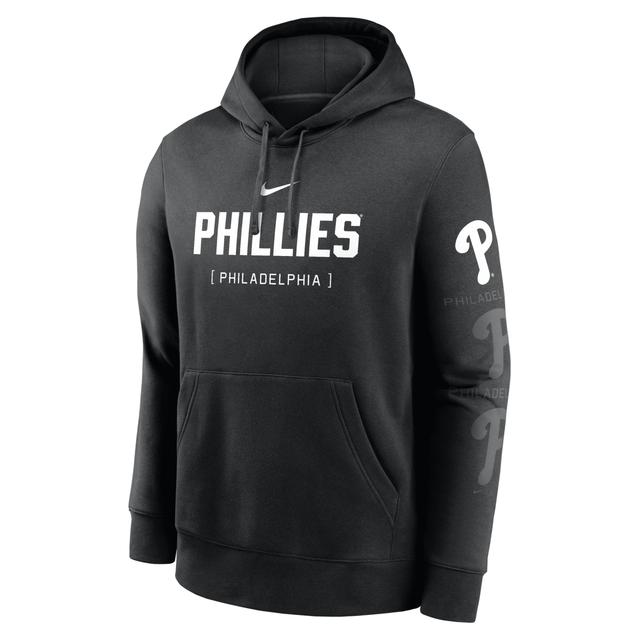 Mens Nike Philadelphia Phillies Fashion Club Pullover Hoodie Product Image