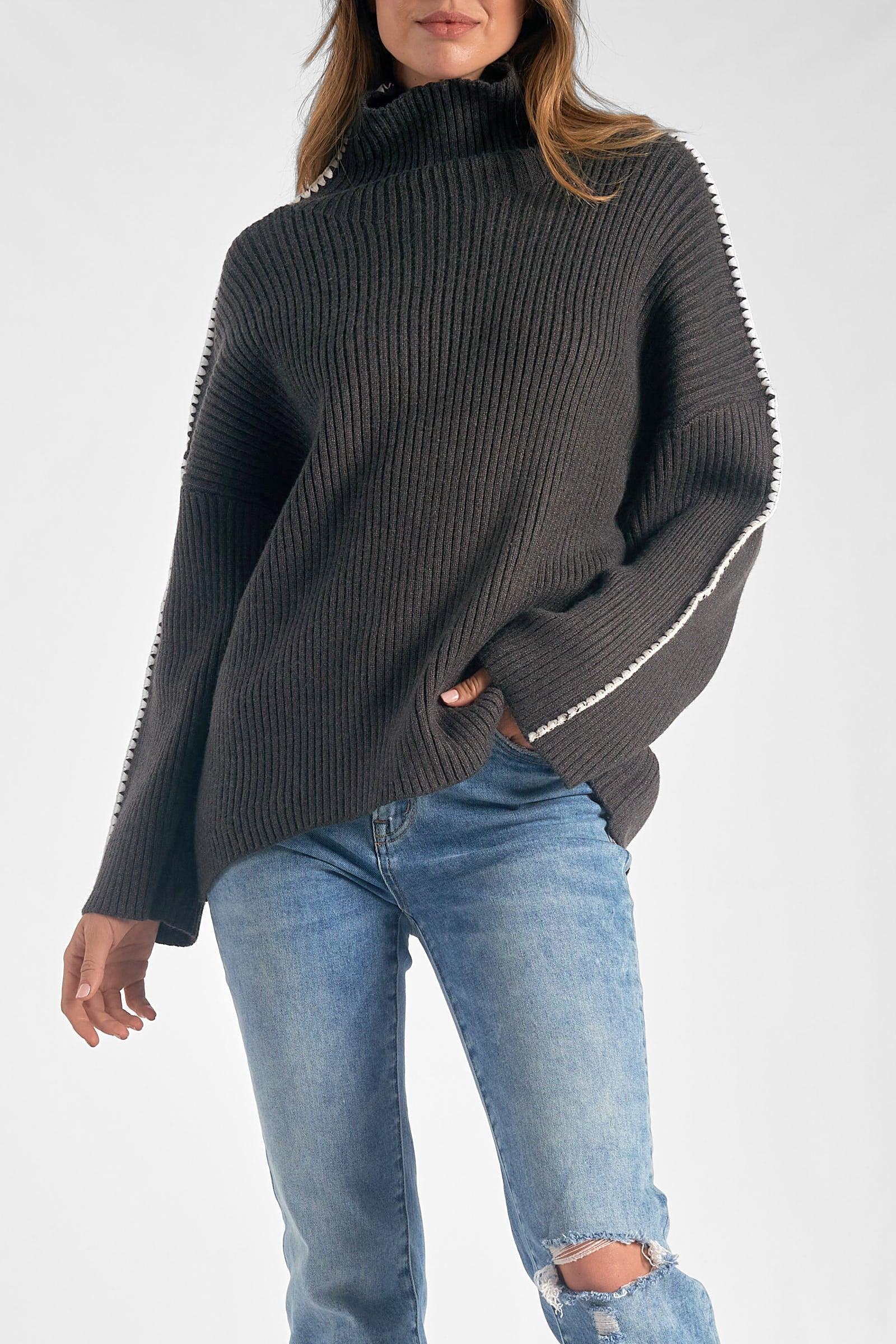 Mockneck Sweater Product Image