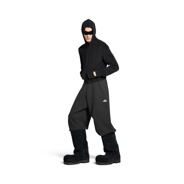 Activewear Baggy Sweatpants in Black Product Image