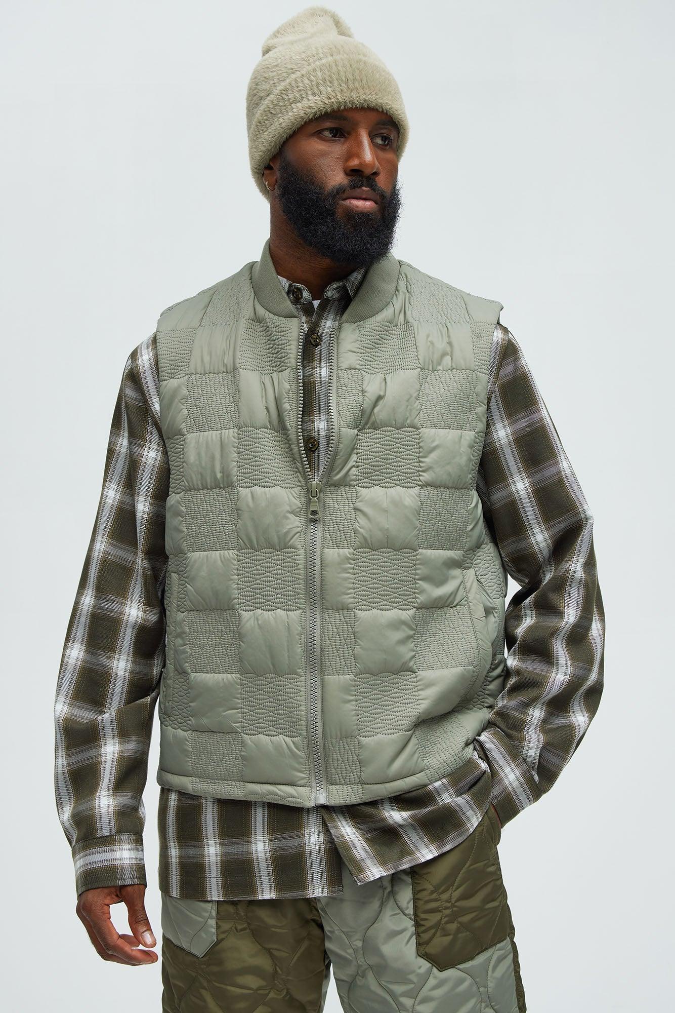 Easton Quilted Vest - Olive product image